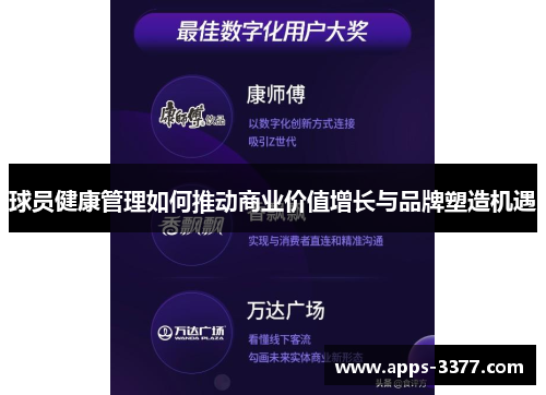 球员健康管理如何推动商业价值增长与品牌塑造机遇