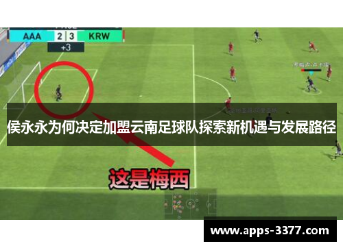 侯永永为何决定加盟云南足球队探索新机遇与发展路径