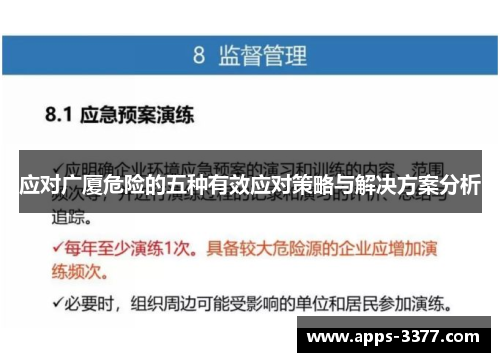 应对广厦危险的五种有效应对策略与解决方案分析