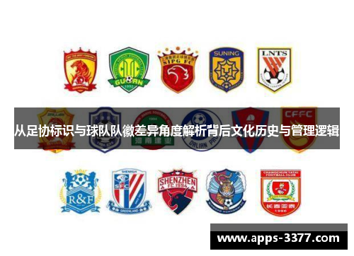 从足协标识与球队队徽差异角度解析背后文化历史与管理逻辑